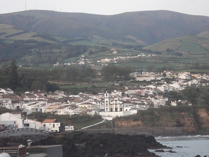 church of santa cruz sao miguel island