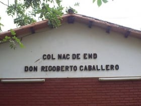 Predio del Colegio Nacional de E.M.D. Don Rigoberto Caballero