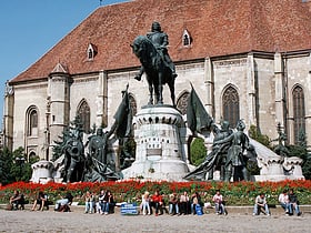 Monumento a Matías Corvino en Cluj-Napoca