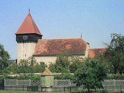 the fortified church of bradu