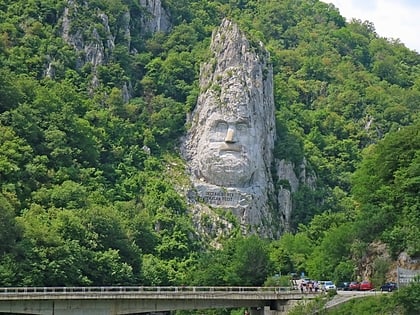 rock sculpture of decebalus orsova