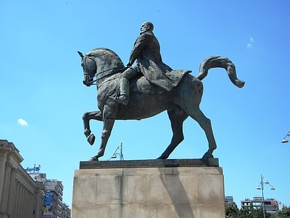 equestrian statue of carol i bukarest