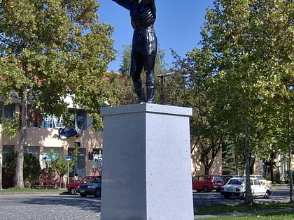 Rocky statue in Žitište