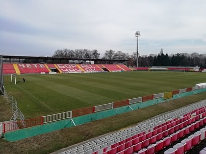 Stadion kraj Morave