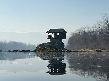 Drina river house