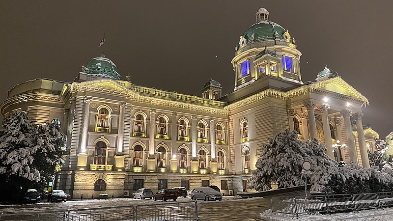 Sede del Parlamento Nacional de Serbia