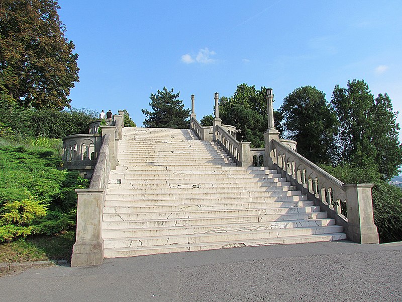 Big Staircase in Kalemegdan Park