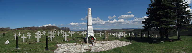 Memorial Cemetery on Javor