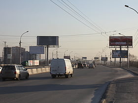 dimitrovsky bridge novosibirsk nowosibirsk