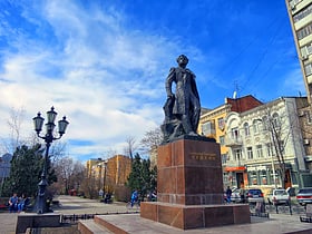 monument to alexander pushkin rostow am don