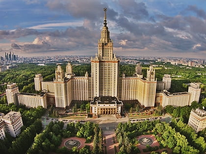 Bâtiment principal de l'université d'État de Moscou