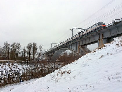 moscow riga railroad bridge moskwa