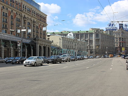 tverskaya street moskwa