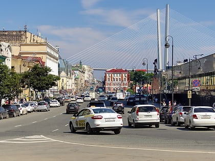 svetlanskaya street wladiwostok