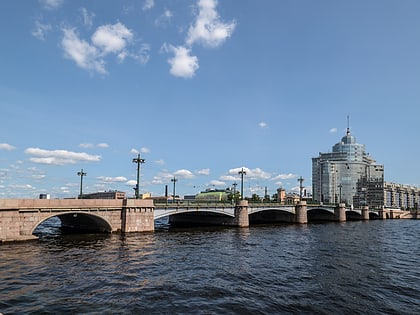 sampsonievsky bridge sankt petersburg