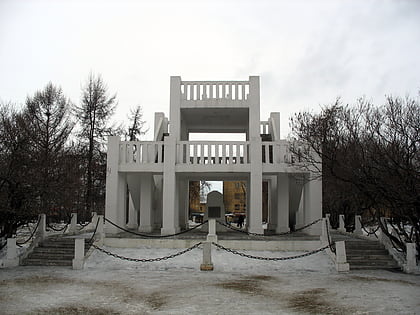 monument to the victims of the intervention mourmansk