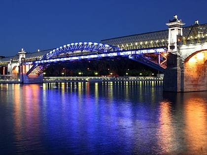 andreyevsky bridge moscou