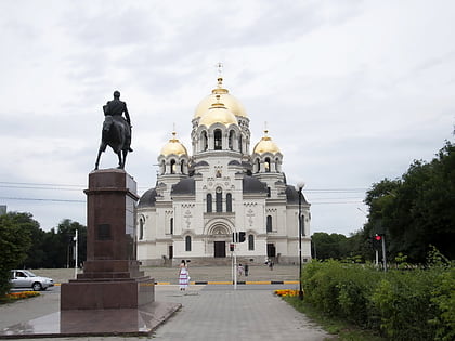 horse monument to platov novocherkassk
