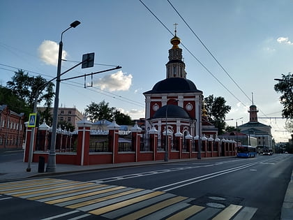 the church of st alexis in rogozhskaya sloboda moscow