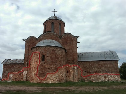 transfiguration church in kovalyovo nowogrod wielki
