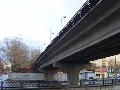 preobrazhensky metro bridge moskwa