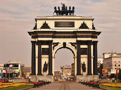 triumphal arch of moscow moskwa