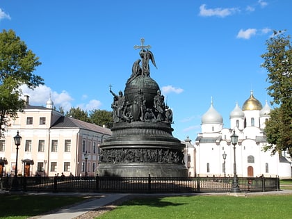 nationaldenkmal tausend jahre russland weliki nowgorod
