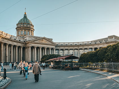 our lady of kazan cathedral saint petersburg