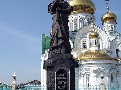 monument to andrew the apostle batajsk