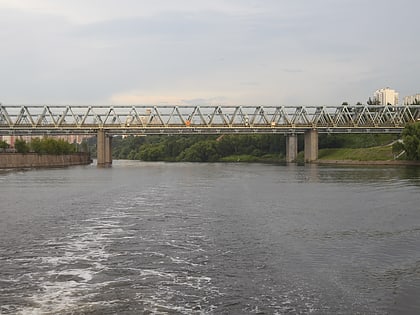 saburovsky rail bridges moscow