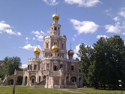 church of the intercession at fili moscow
