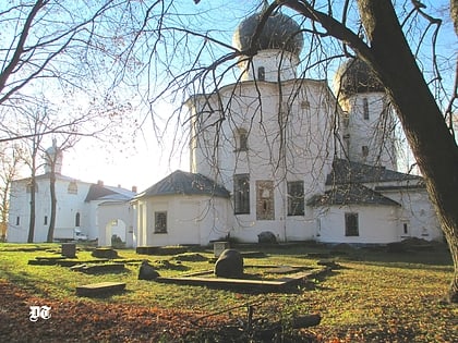 katholikon of the antoniev monastery weliki nowgorod
