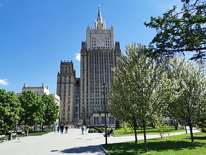 ministry of foreign affairs of russia main building moscow