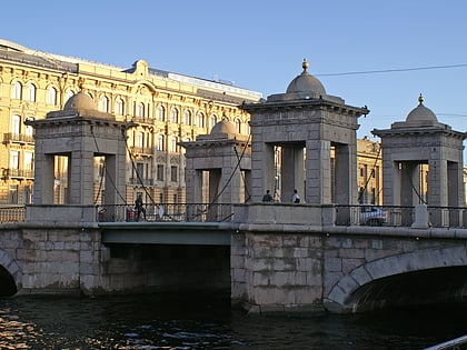 lomonosov bridge petersburg