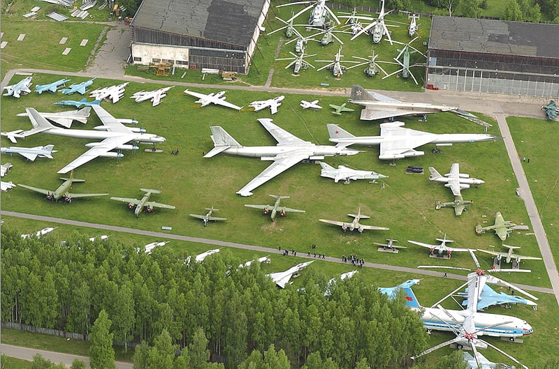 musee central des forces aeriennes de la federation de russie de monino
