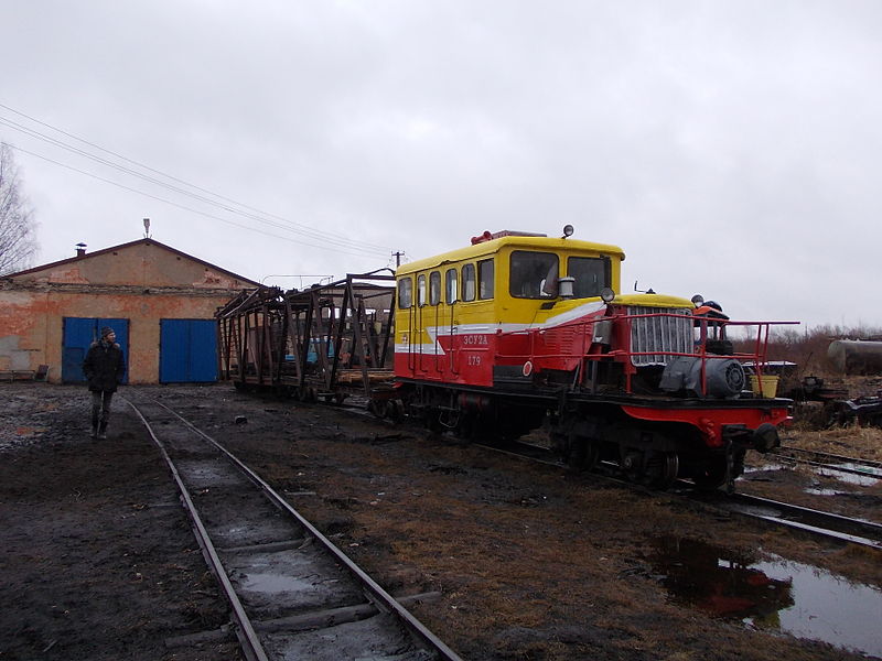 Tyosovo peat narrow-gauge railway