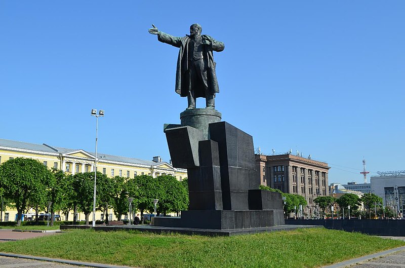 Statue of Lenin at Finland Station
