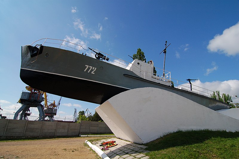 Monument to the sailors of the Azov Flotilla