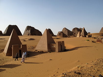 nubian pyramids meroe