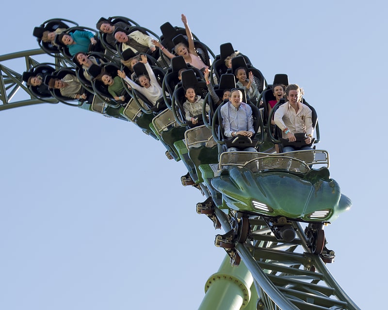 helix roller coaster gotemburgo