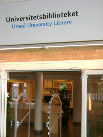 Bibliothèque universitaire d'Umeå