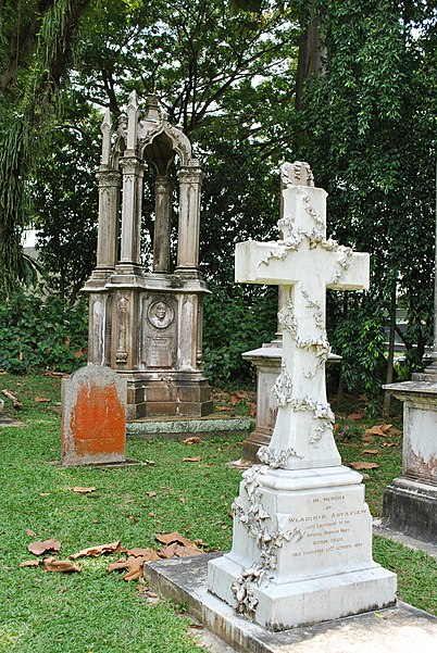 Former cemeteries in Singapore