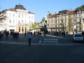 preseren square ljubljana
