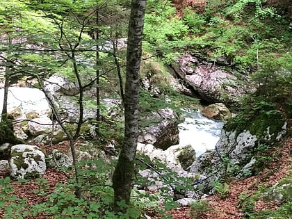 savica waterfall nationalpark triglav