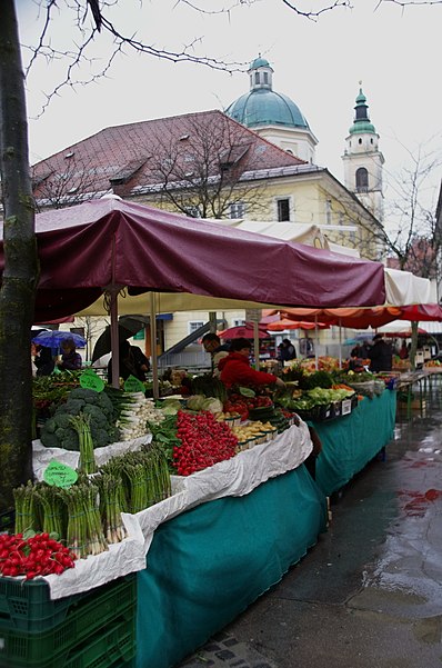 Mercado central de Liubliana