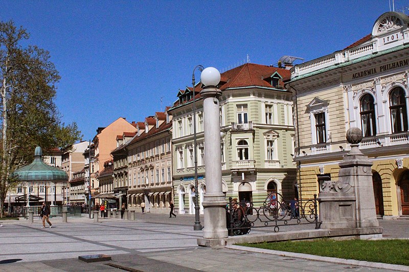Plaza del Congreso en Liubliana