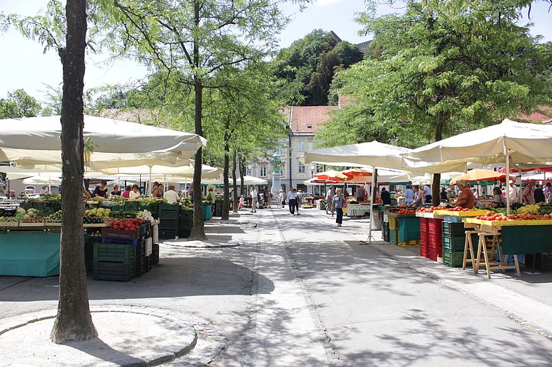 Mercado central de Liubliana