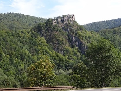 zamek stary hrad park narodowy mala fatra