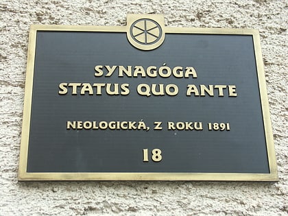 status quo ante synagoge trnava