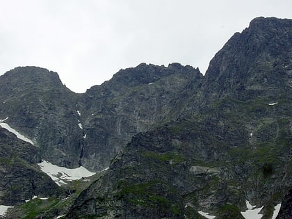 posredni mieguszowiecki szczyt prostredny mengusovsky stit parque nacional tatra